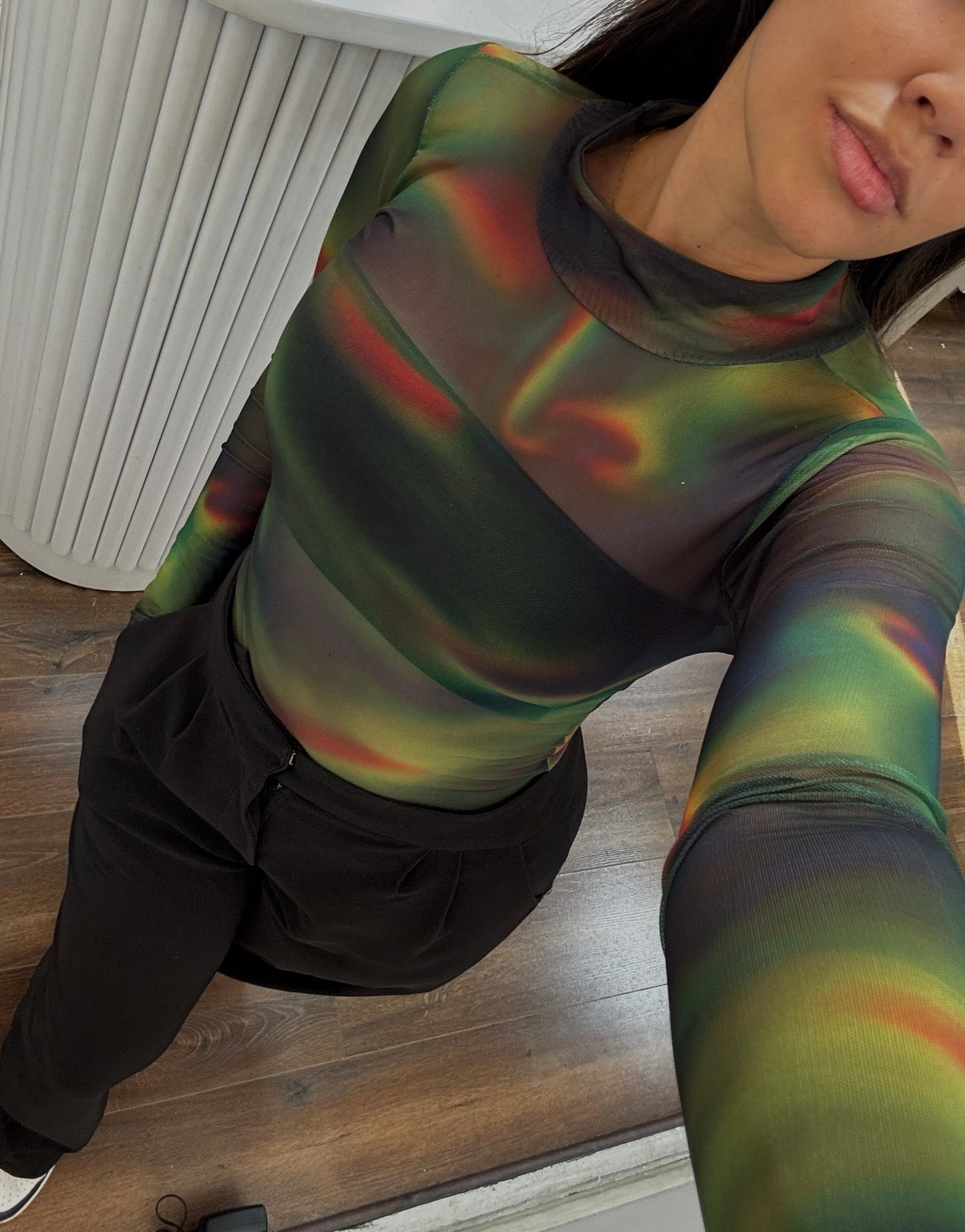 Body Exclusive Mesh Print Multicolor