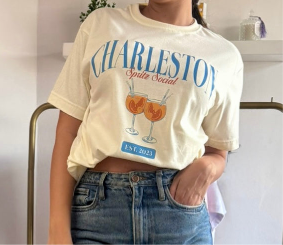 T-shirt Oversized Charleston