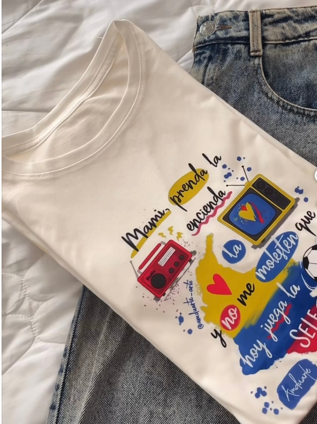 T-shirts oversized edición limitada 🇨🇴
