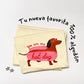 T-shirt Oversized Hot Dog