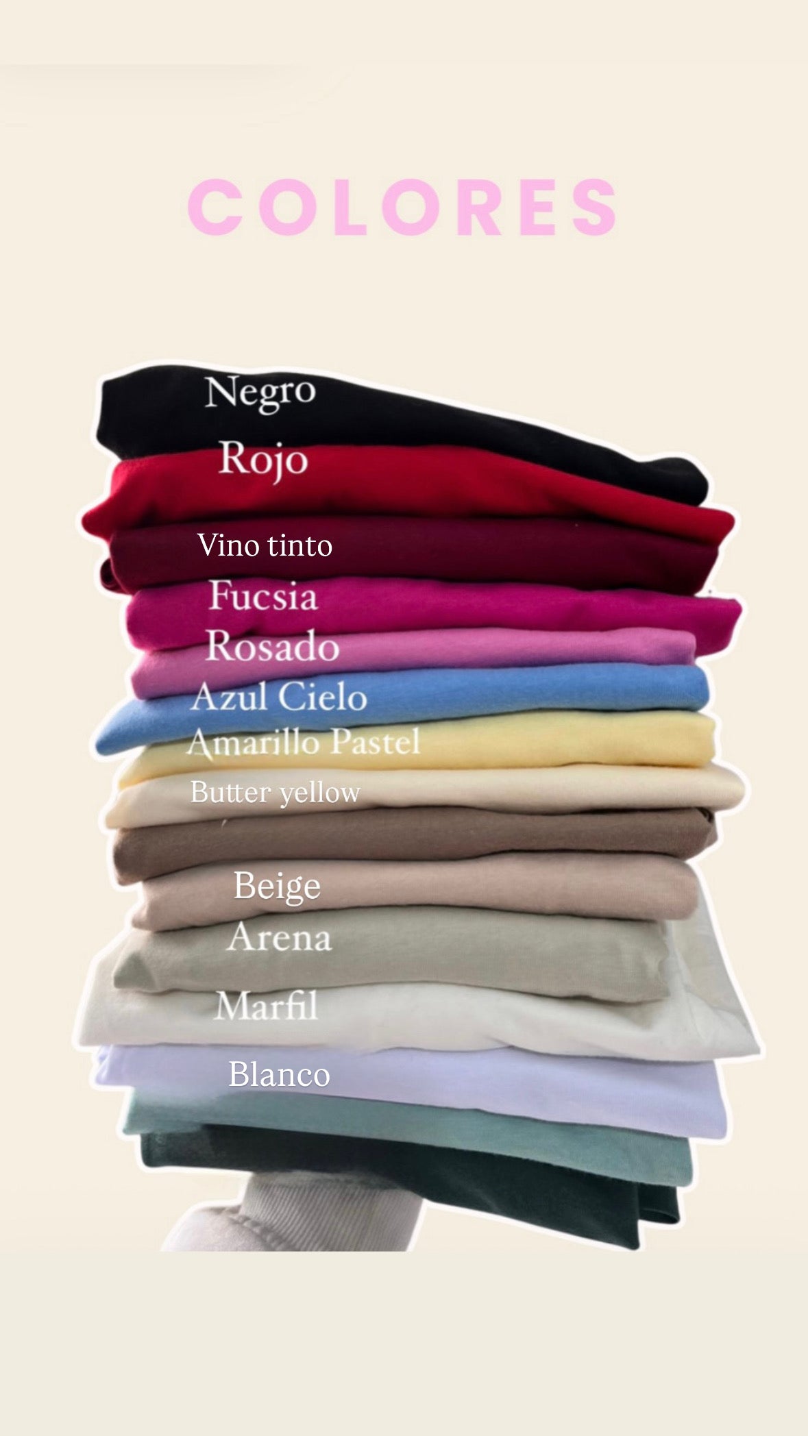 T-shirts One Color