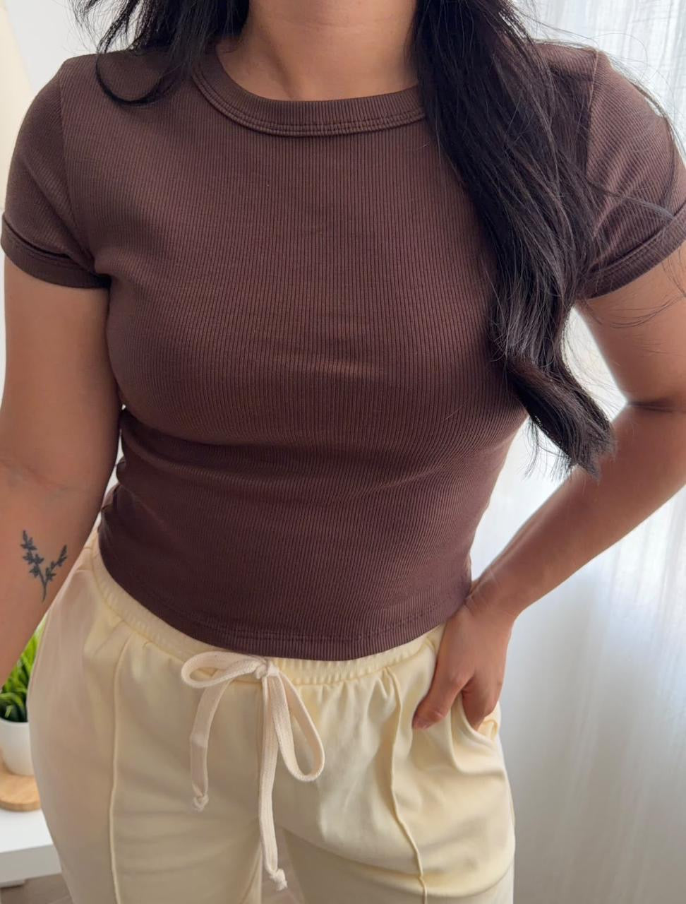 Camiseta Rib