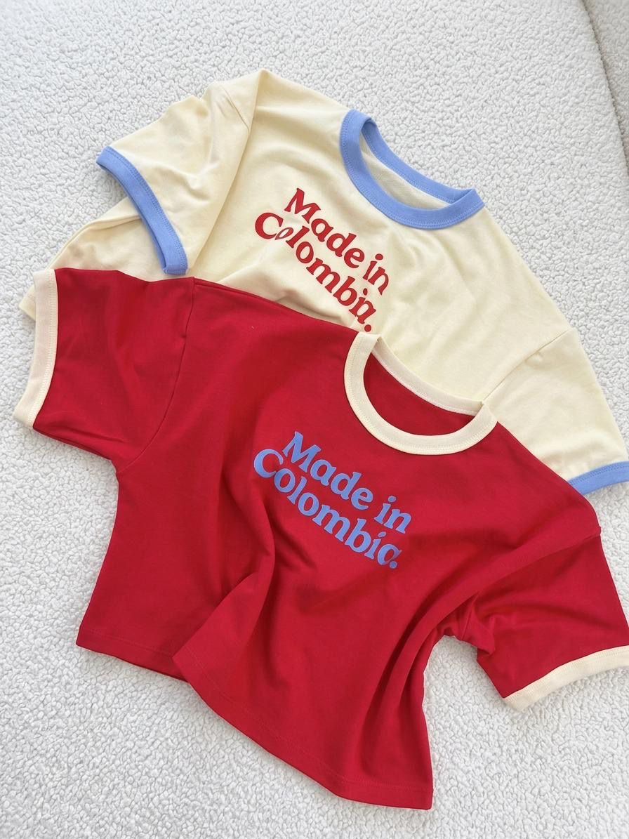 Camiseta Made in Colombia 🇨🇴