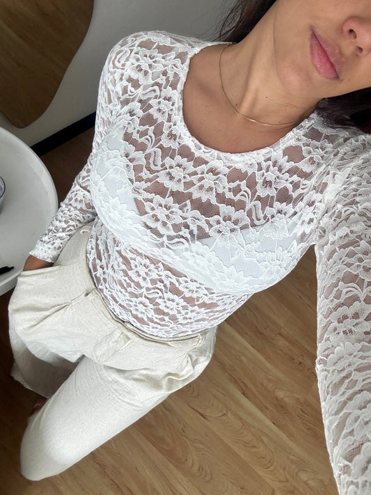 Body Exclusive Encaje Blanco