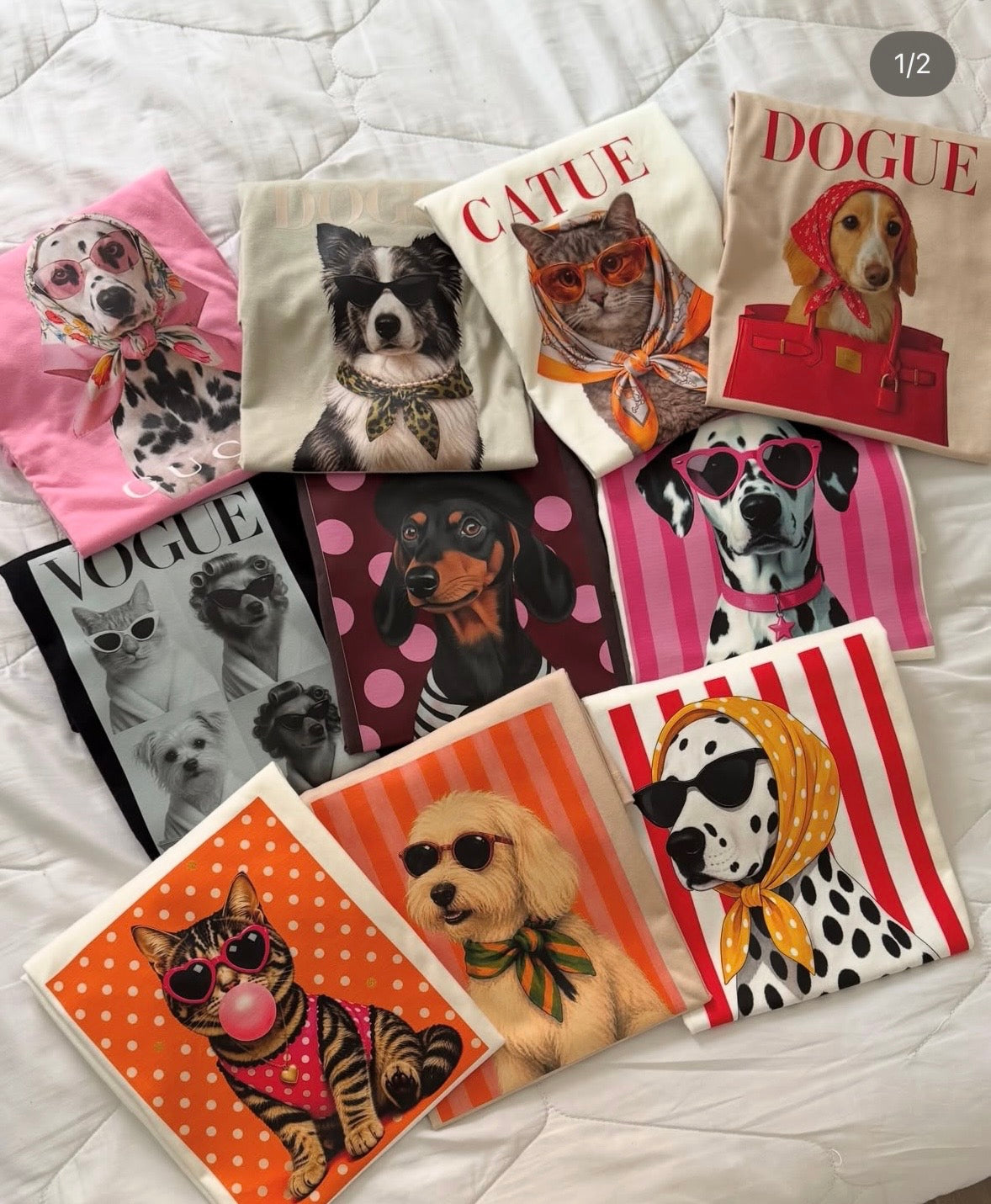 T-shirts oversized estampadas