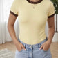 Body Exclusive Rib Bicolor con mangas