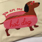 T-shirt Oversized Hot Dog