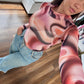 Body Exclusive Mesh Print Pink