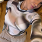 Body Exclusive Mesh Print Green