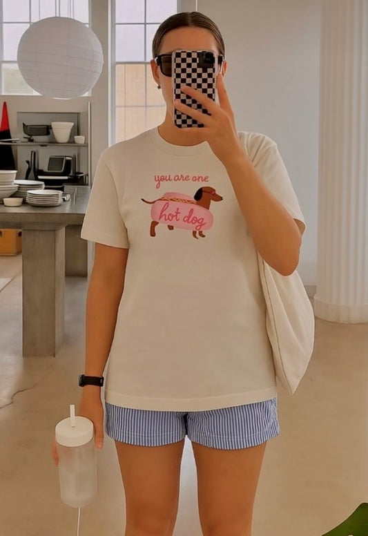 T-shirt Oversized Hot Dog