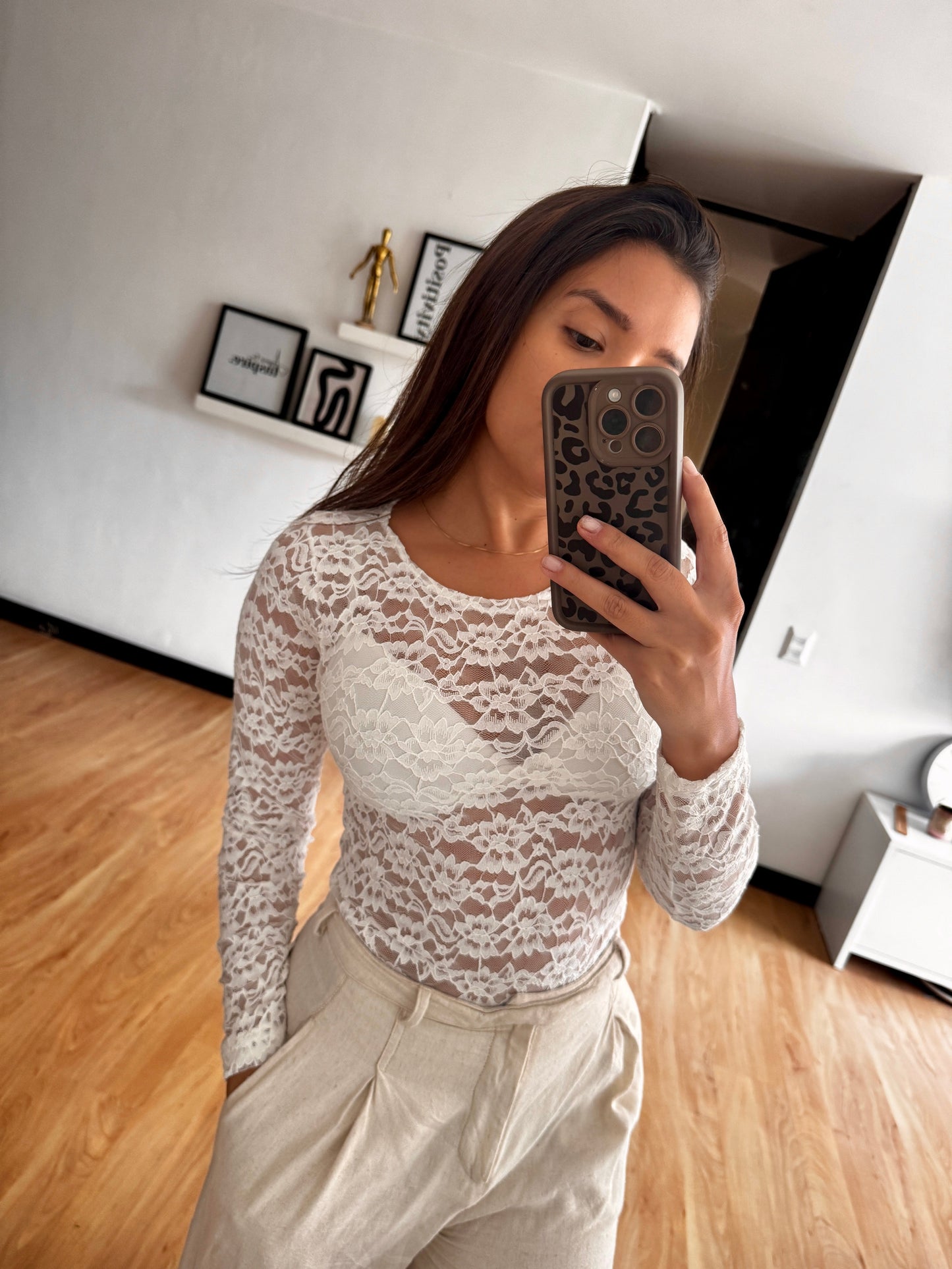 Body Exclusive Encaje Blanco