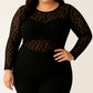 Body Encaje Plus Size