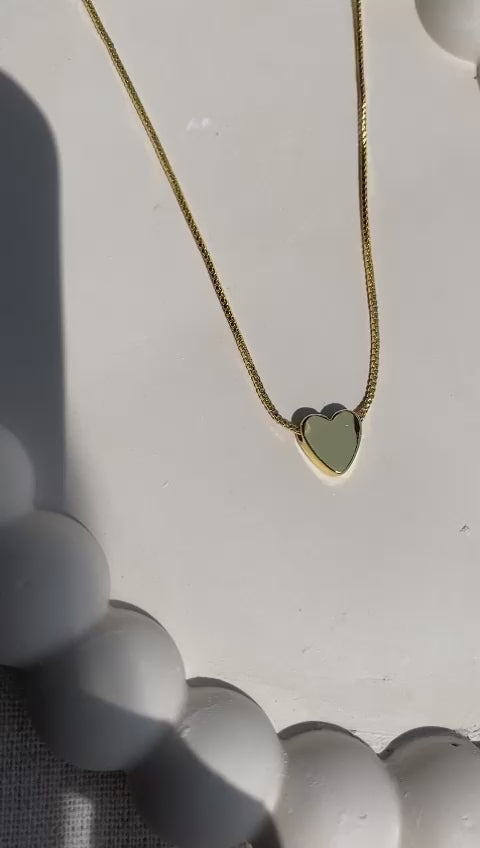 Cadena Heart Gold